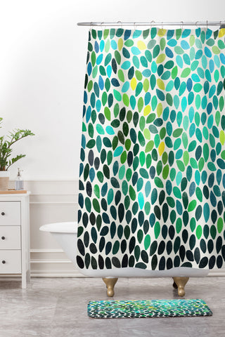 Garima Dhawan rain 20 Shower Curtain And Mat