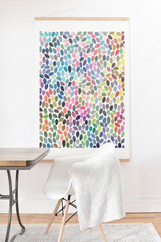 Garima Dhawan rain 23 Art Print And Hanger