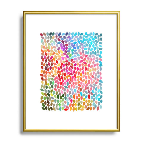 Garima Dhawan Rain 6 Metal Framed Art Print