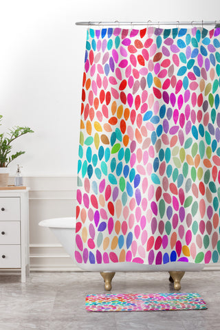 Garima Dhawan Rain 8 Shower Curtain And Mat