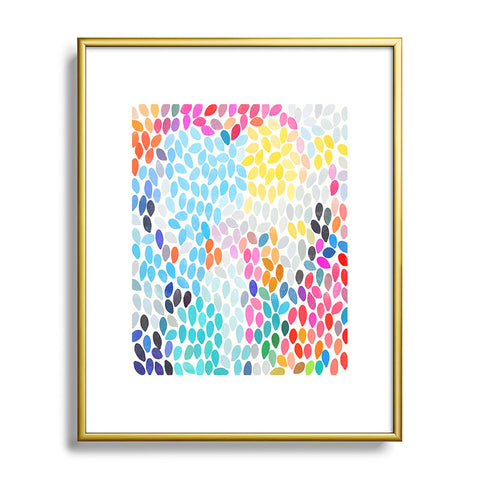 Garima Dhawan Rain 9 Metal Framed Art Print