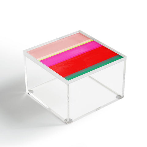 Garima Dhawan stripe study 12 Acrylic Box