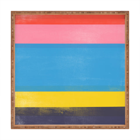Garima Dhawan stripe study 18 Square Tray