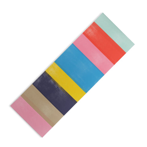Garima Dhawan stripe study 18 Yoga Mat