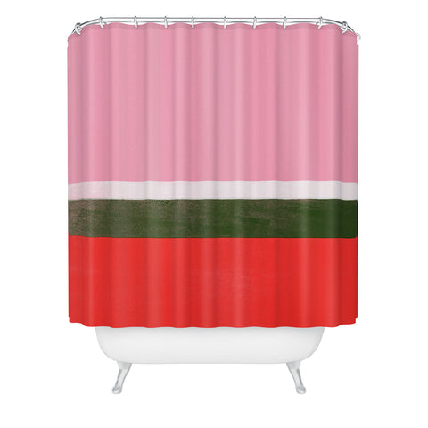 Garima Dhawan stripe study 24 Shower Curtain