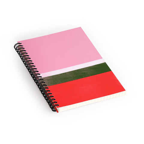 Garima Dhawan stripe study 24 Spiral Notebook