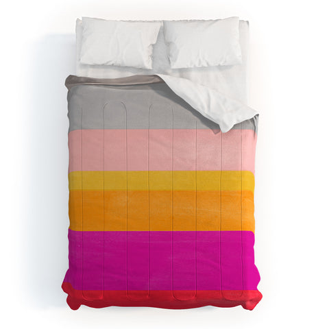 Garima Dhawan stripe study 3 Comforter