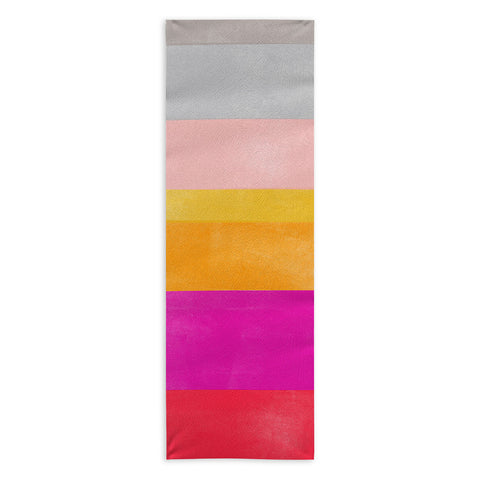 Garima Dhawan stripe study 3 Yoga Towel