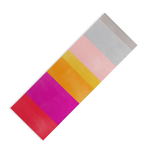 Garima Dhawan stripe study 3 Yoga Mat