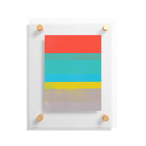 Garima Dhawan stripe study 6 Floating Acrylic Print