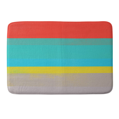 Garima Dhawan stripe study 6 Memory Foam Bath Mat