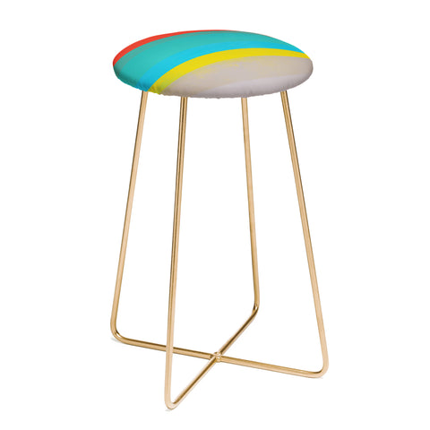 Garima Dhawan stripe study 6 Counter Stool