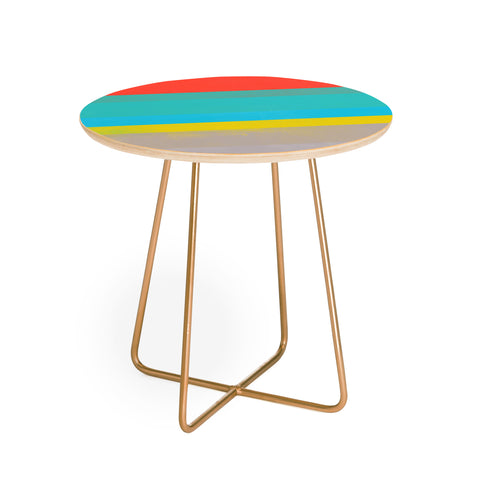 Garima Dhawan stripe study 6 Round Side Table