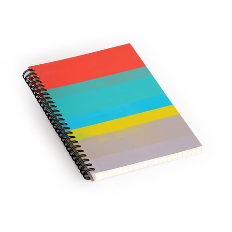 Garima Dhawan stripe study 6 Spiral Notebook