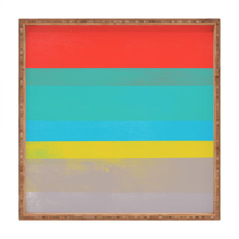 Garima Dhawan stripe study 6 Square Tray