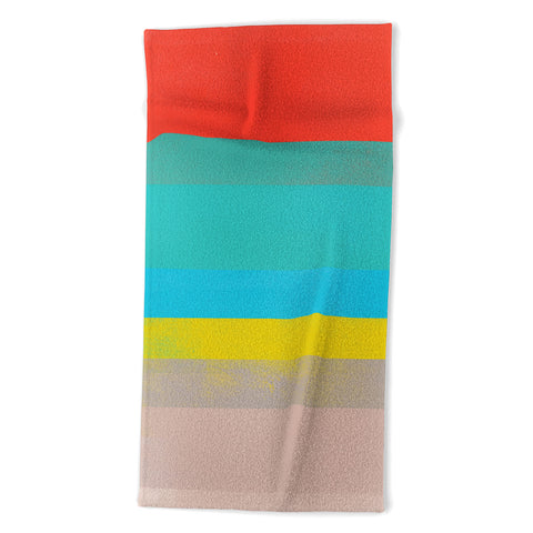 Garima Dhawan stripe study 6 Beach Towel