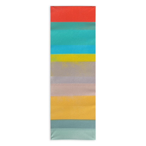 Garima Dhawan stripe study 6 Yoga Towel