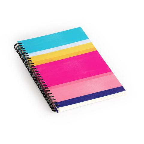 Garima Dhawan stripe study 7 Spiral Notebook
