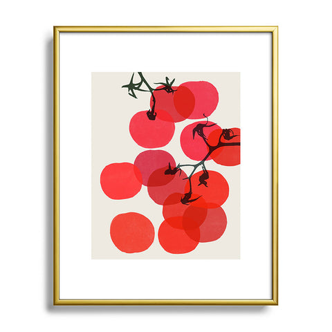 Garima Dhawan tomatoes 1 Metal Framed Art Print