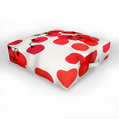 Garima Dhawan tomatoes 1 Outdoor Floor Cushion