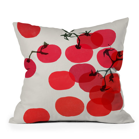 Garima Dhawan tomatoes 1 Throw Pillow