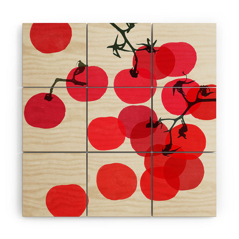 Garima Dhawan tomatoes 1 Wood Wall Mural