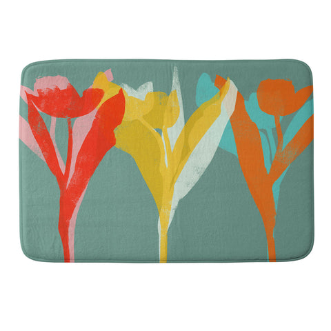 Garima Dhawan tulips 10 Memory Foam Bath Mat