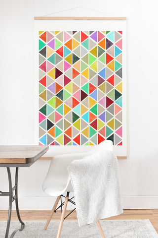 Garima Dhawan Unfolding 3 Art Print And Hanger