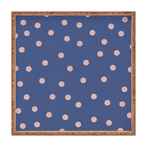 Garima Dhawan vintage dots 12 Square Tray