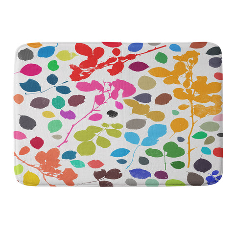 Garima Dhawan wildrose 2 Memory Foam Bath Mat