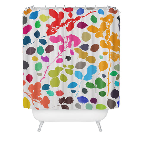 Garima Dhawan wildrose 2 Shower Curtain