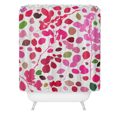 Garima Dhawan wildrose 3 Shower Curtain