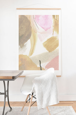 Georgiana Paraschiv Abstract D02 Art Print And Hanger