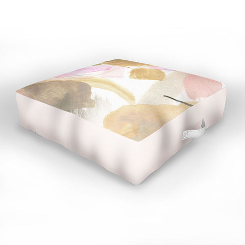 Georgiana Paraschiv Abstract D02 Outdoor Floor Cushion