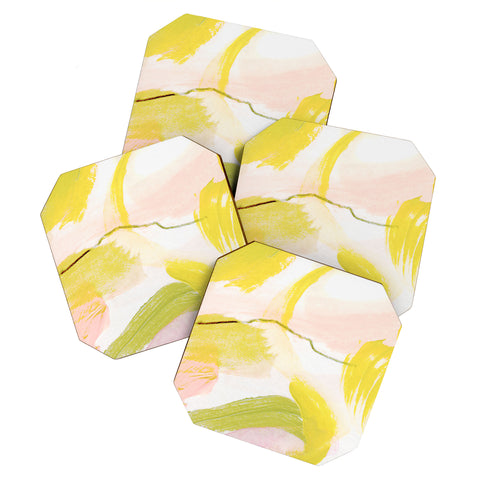 Georgiana Paraschiv Abstract D03 Coaster Set