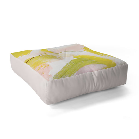 Georgiana Paraschiv Abstract D03 Floor Pillow Square