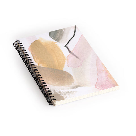 Georgiana Paraschiv Abstract D04 Spiral Notebook