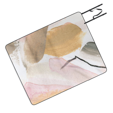 Georgiana Paraschiv Abstract D04 Picnic Blanket