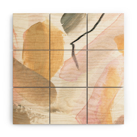 Georgiana Paraschiv Abstract D04 Wood Wall Mural