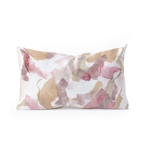 Georgiana Paraschiv Abstract M10 Oblong Throw Pillow