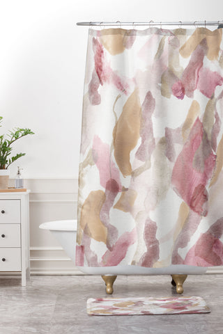 Georgiana Paraschiv Abstract M10 Shower Curtain And Mat