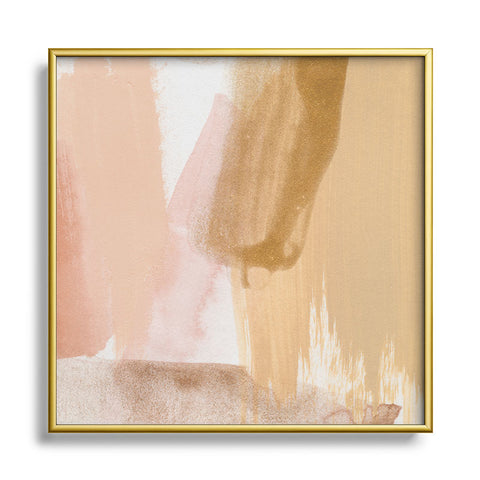 Georgiana Paraschiv Abstract M16 Metal Square Framed Art Print