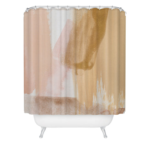 Georgiana Paraschiv Abstract M16 Shower Curtain