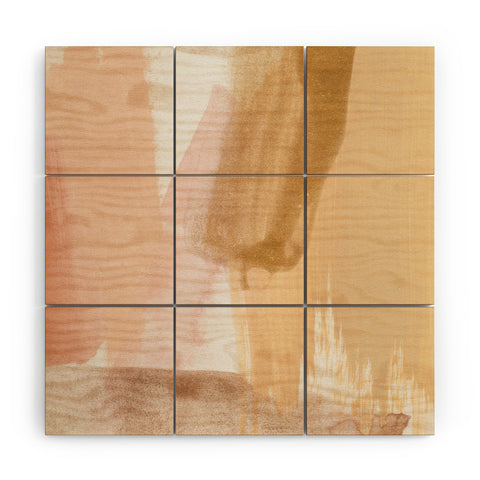 Georgiana Paraschiv Abstract M16 Wood Wall Mural