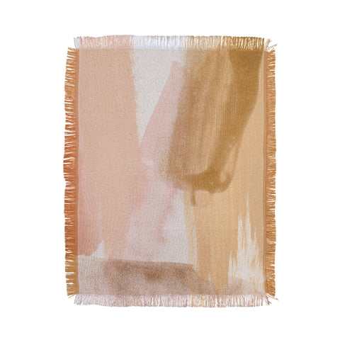 Georgiana Paraschiv Abstract M16 Throw Blanket