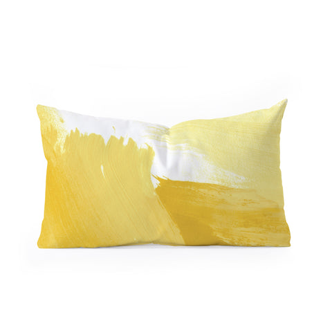 Georgiana Paraschiv Abstract M17 Oblong Throw Pillow
