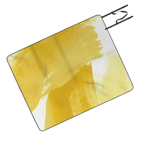 Georgiana Paraschiv Abstract M17 Picnic Blanket