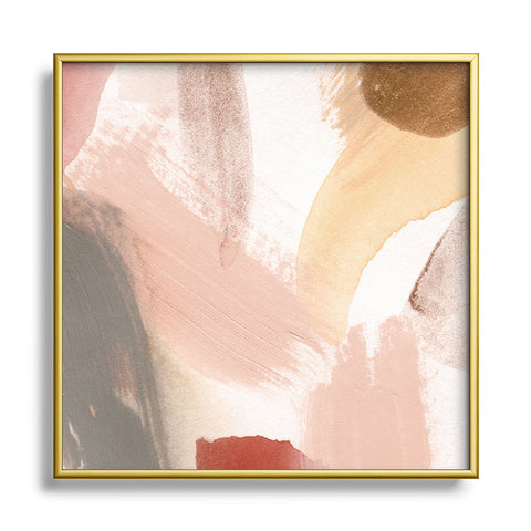 Georgiana Paraschiv Abstract M18 Metal Square Framed Art Print