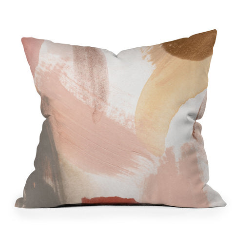 Georgiana Paraschiv Abstract M18 Throw Pillow