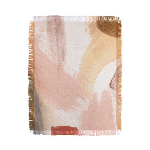 Georgiana Paraschiv Abstract M18 Throw Blanket
